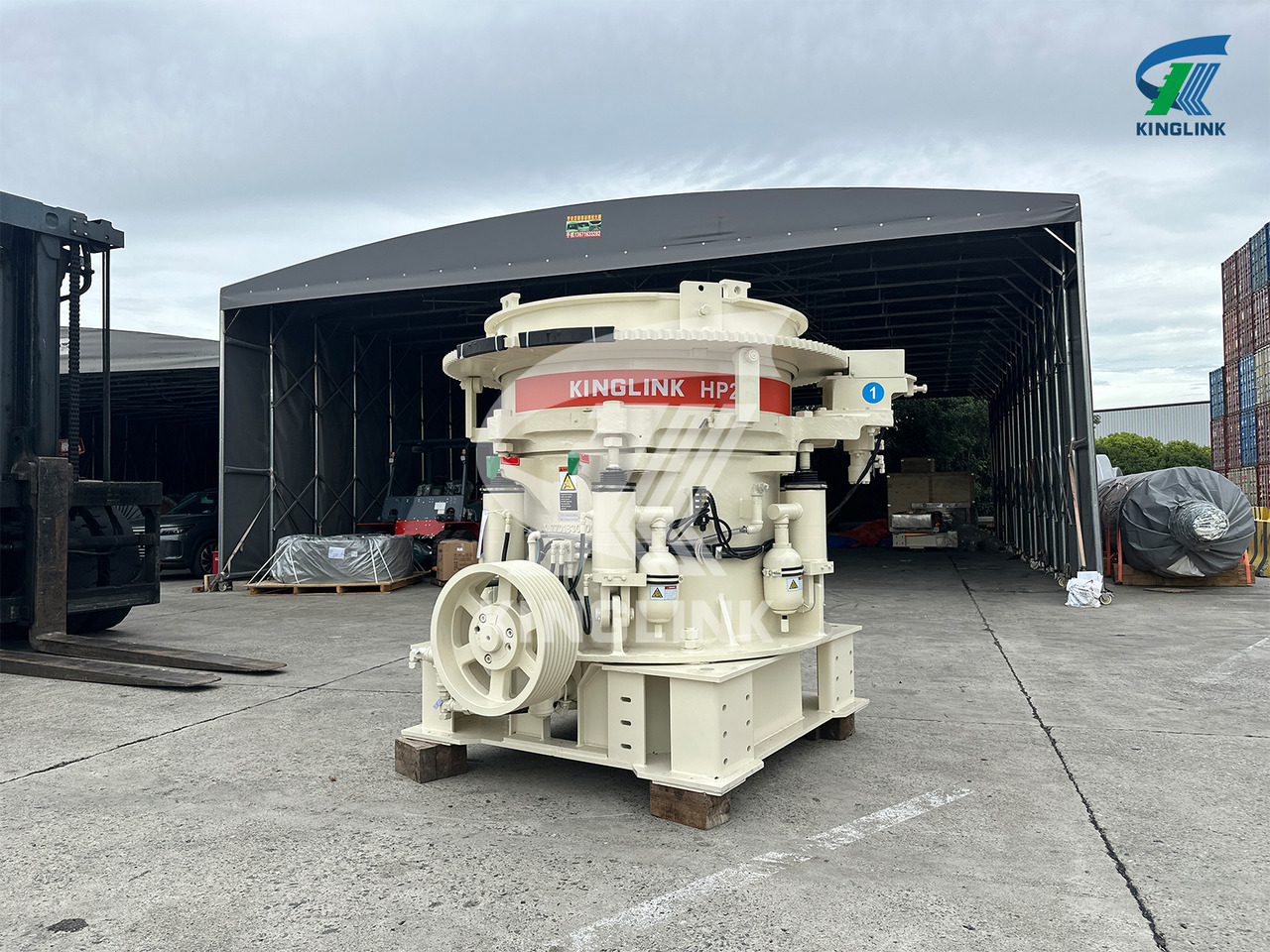 KINGLINK HP200 Cone Crusher - Koonuspurusti: pilt 5 KINGLINK HP200 Cone Crusher - Koonuspurusti: pilt 5