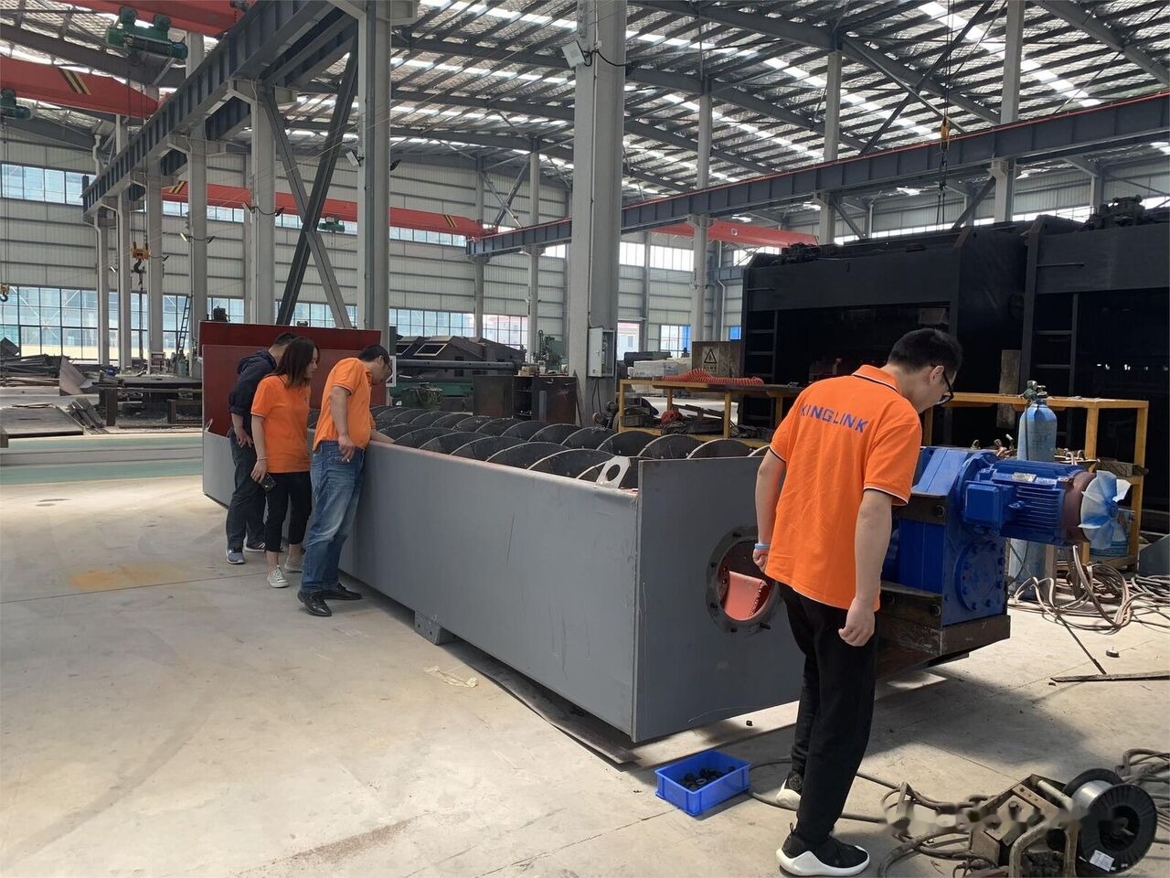 Kinglink 44" Screw Sand Washing Machine 2LSX1115 - Sõeluja: pilt 4 Kinglink 44" Screw Sand Washing Machine 2LSX1115 - Sõeluja: pilt 4