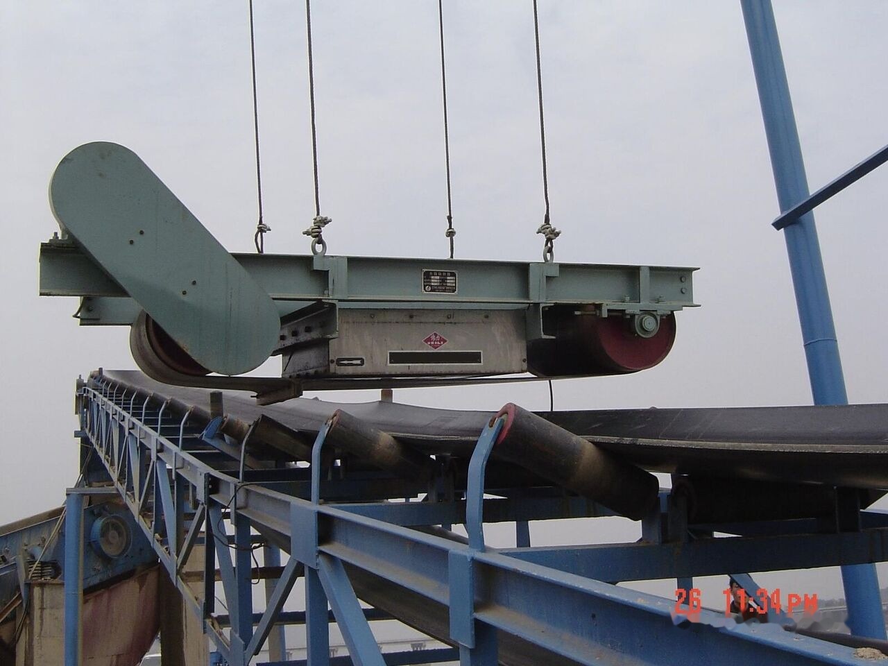 Kinglink B800 Magnetic Separator for remove iron and steels - Lintkonveier: pilt 3 Kinglink B800 Magnetic Separator for remove iron and steels - Lintkonveier: pilt 3