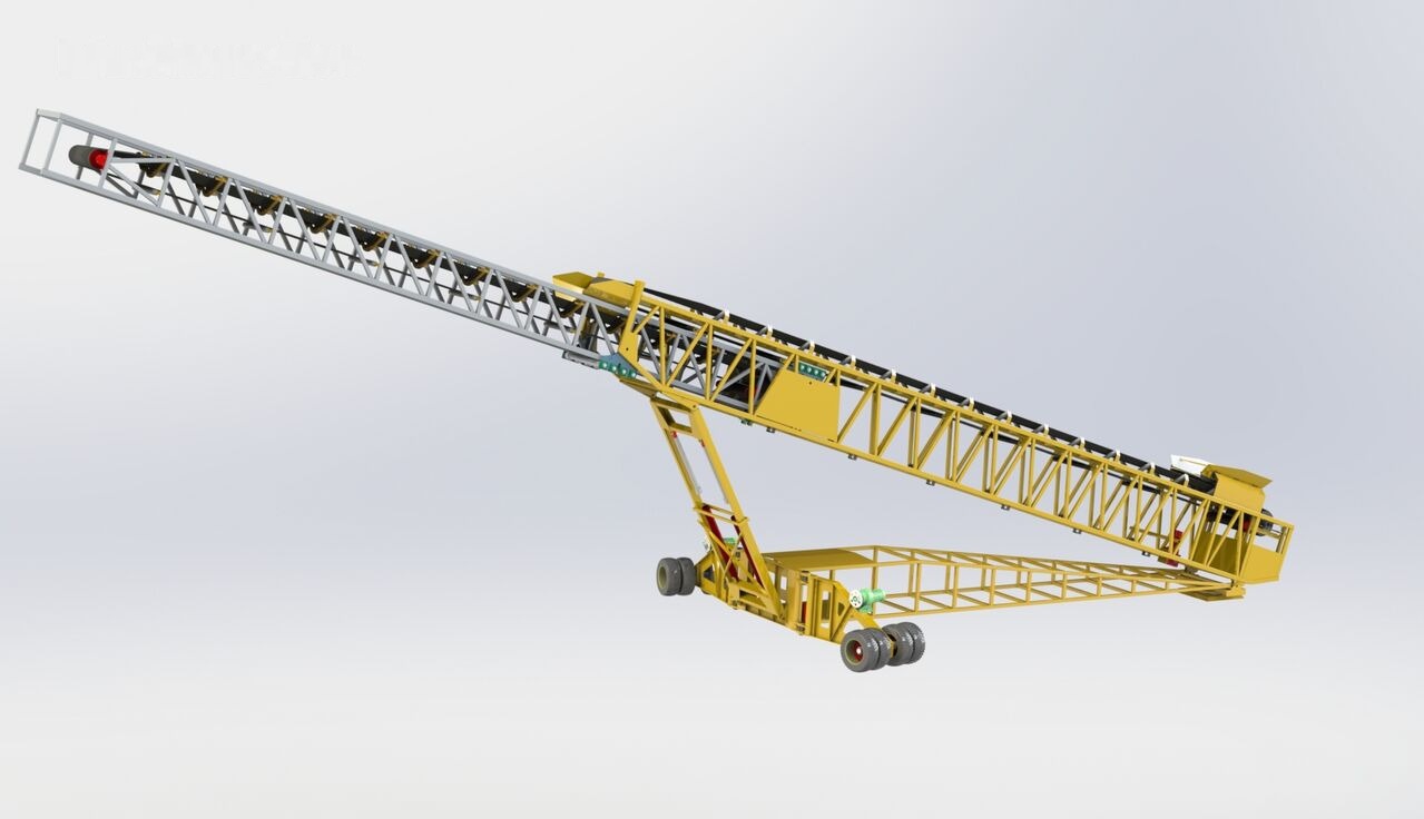 Kinglink Mobile Port Ship Loader | Telescopic Radial Stacker - Lintkonveier: pilt 3 Kinglink Mobile Port Ship Loader | Telescopic Radial Stacker - Lintkonveier: pilt 3
