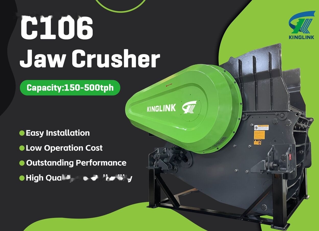 Kinglink NEW C106 Hydraulic Jaw Crusher for Hard stone - Lõuapurustaja: pilt 3 Kinglink NEW C106 Hydraulic Jaw Crusher for Hard stone - Lõuapurustaja: pilt 3