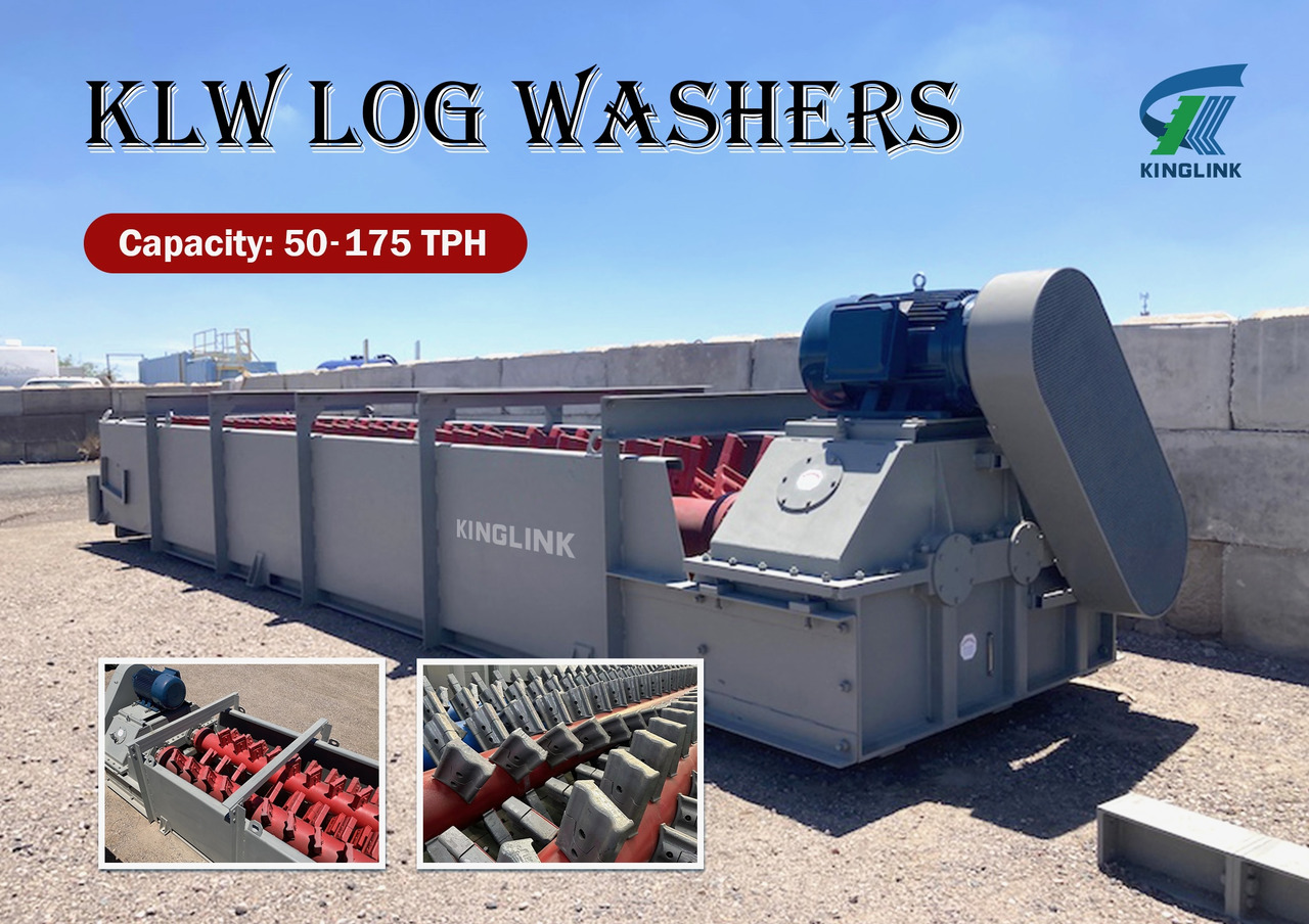 Kinglink New 36″x30′ Log Washer - Purusti: pilt 1 Kinglink New 36″x30′ Log Washer - Purusti: pilt 1