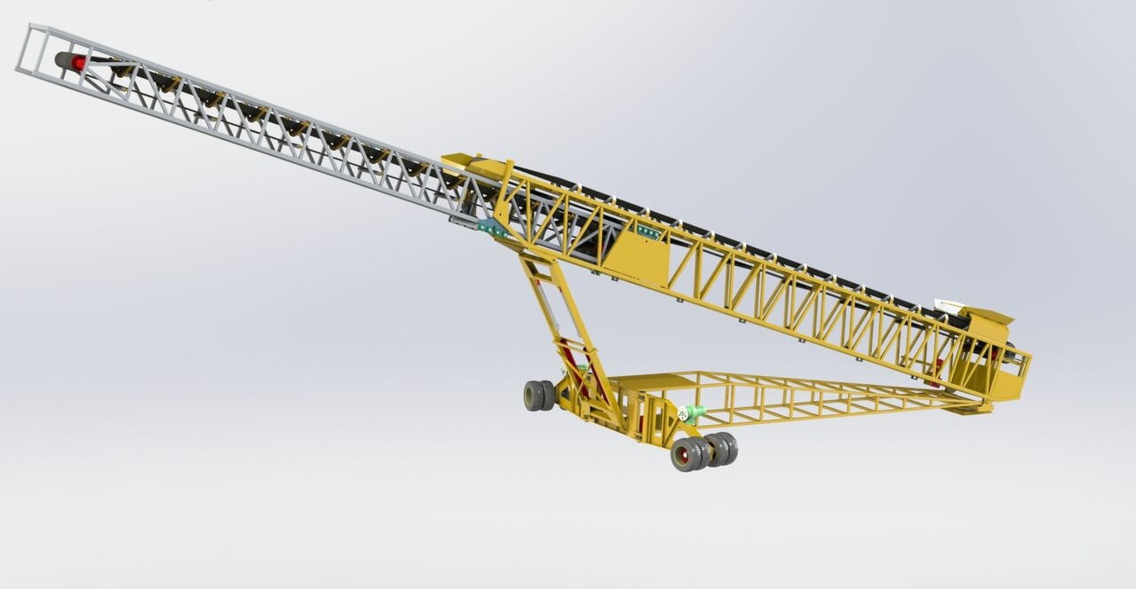 Kinglink New Belt Conveyor | Telescopic Radial Stacker - Lintkonveier: pilt 4 Kinglink New Belt Conveyor | Telescopic Radial Stacker - Lintkonveier: pilt 4