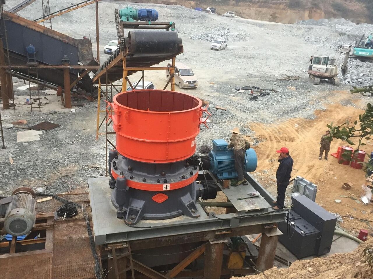 Uus Koonuspurusti Kinglink New KCH660 Cone Crusher | Aggregate | Andesite: pilt 6 Uus Koonuspurusti Kinglink New KCH660 Cone Crusher | Aggregate | Andesite: pilt 6