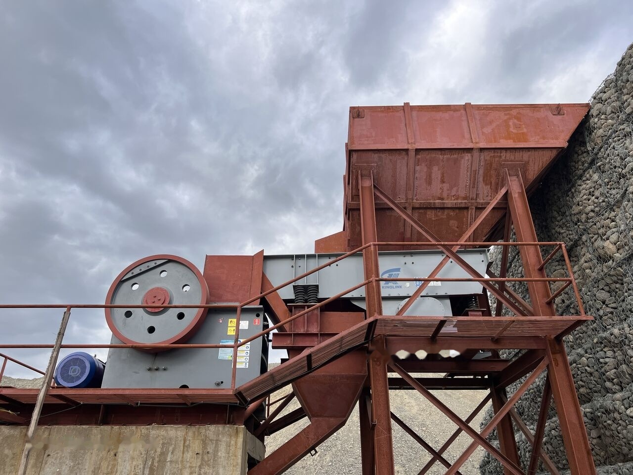 Kinglink PE2436 Primary Jaw Crusher 150TPH Riverstone - Lõuapurustaja: pilt 2 Kinglink PE2436 Primary Jaw Crusher 150TPH Riverstone - Lõuapurustaja: pilt 2