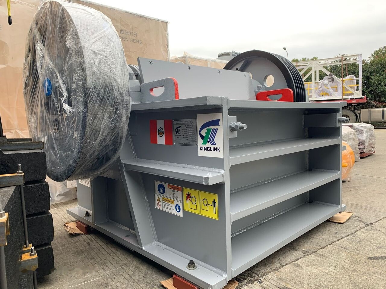 Kinglink PEX250X1200 Jaw Crusher with NSK Bearings - Lõuapurustaja: pilt 1 Kinglink PEX250X1200 Jaw Crusher with NSK Bearings - Lõuapurustaja: pilt 1