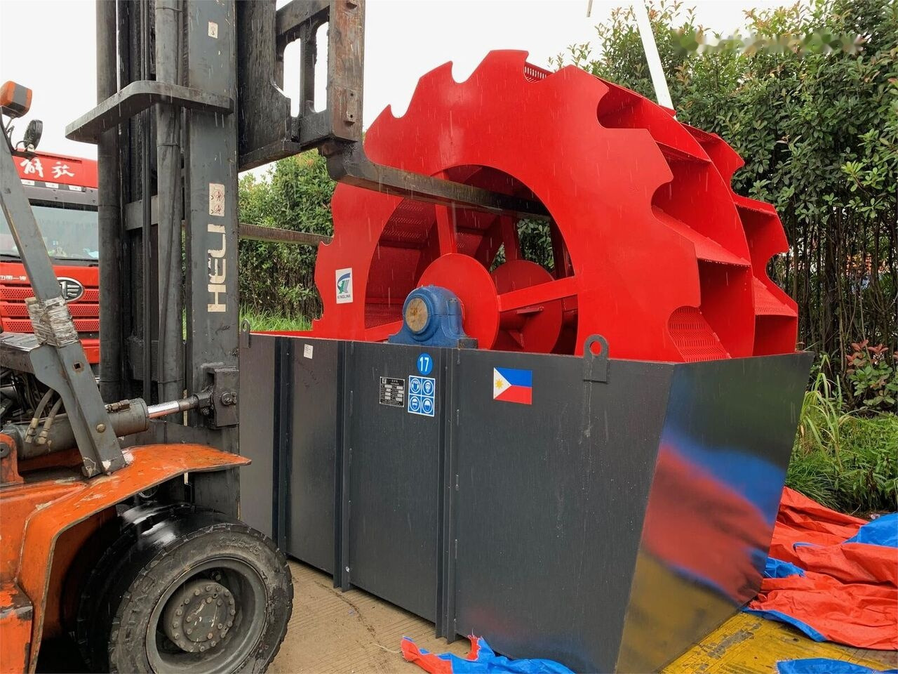 Kinglink XSD2610 Bucket Wheeled Sand Washer - Purusti: pilt 1 Kinglink XSD2610 Bucket Wheeled Sand Washer - Purusti: pilt 1