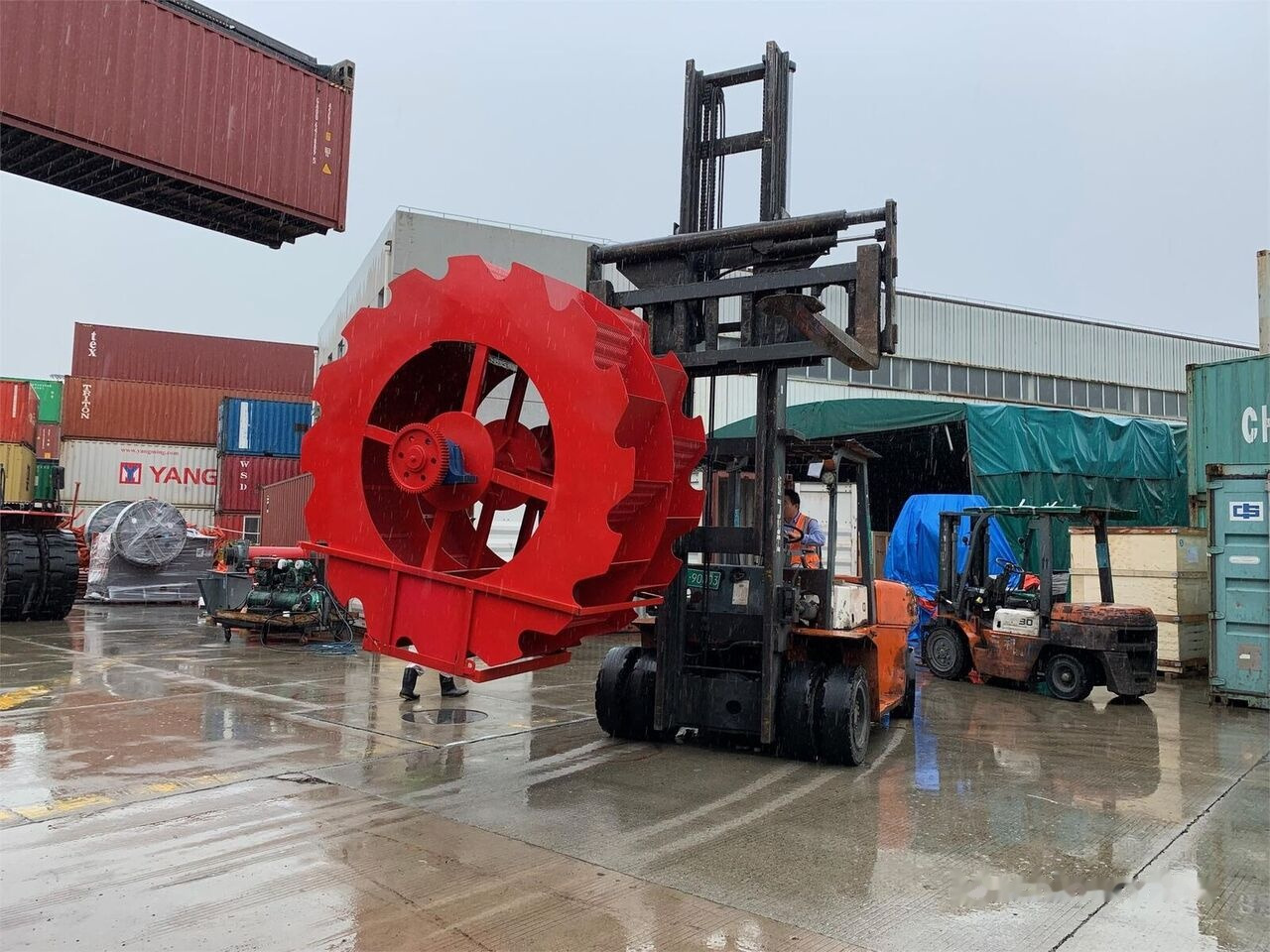 Kinglink XSD2610 Bucket Wheeled Sand Washer - Purusti: pilt 2 Kinglink XSD2610 Bucket Wheeled Sand Washer - Purusti: pilt 2