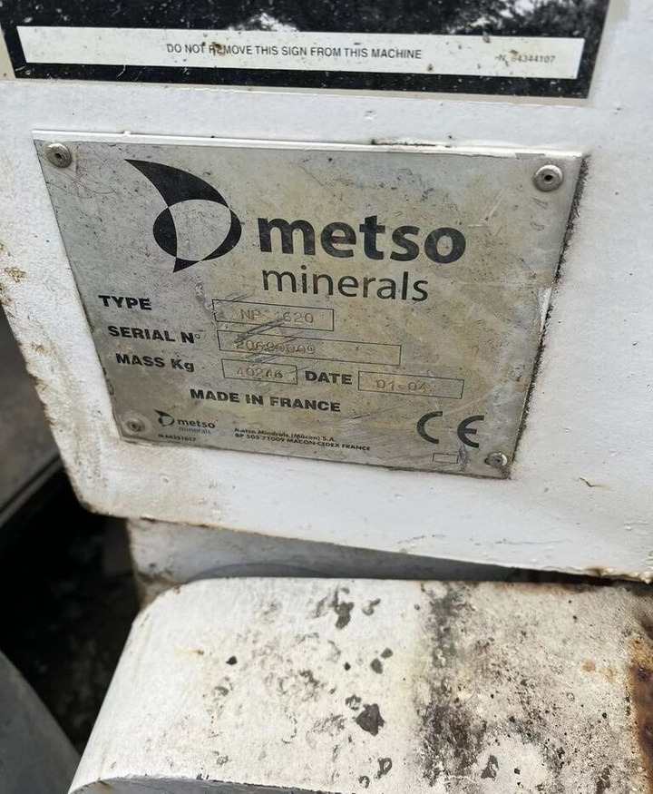 Metso Nordberg NP1620 - Löökpurustaja: pilt 2 Metso Nordberg NP1620 - Löökpurustaja: pilt 2