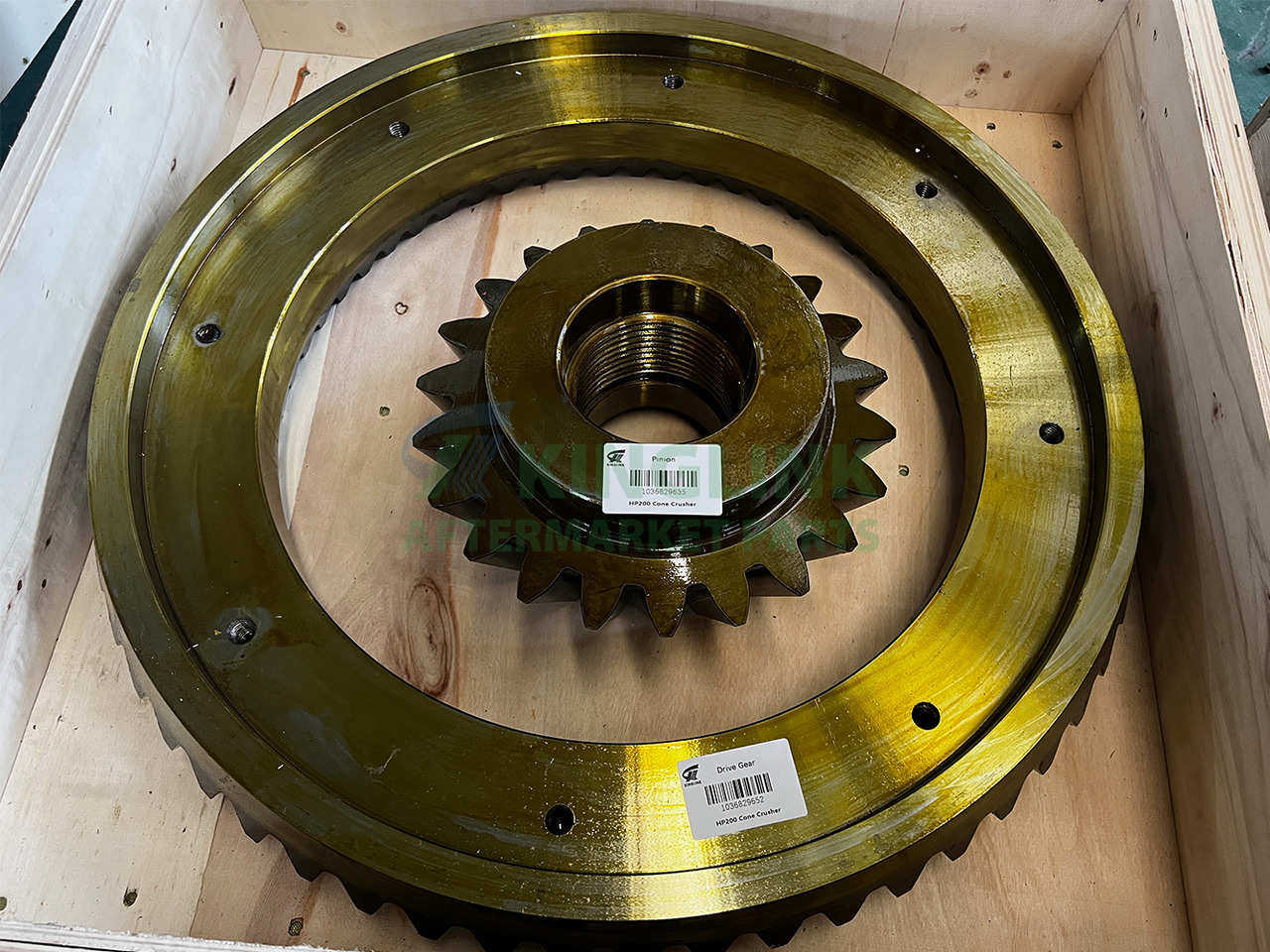 KINGLINK Copper Alloy Drive Gear 1036829652 1036829635 For HP200 Cone Crusher - Varuosa - Ehitusmasinad: pilt 4 KINGLINK Copper Alloy Drive Gear 1036829652 1036829635 For HP200 Cone Crusher - Varuosa - Ehitusmasinad: pilt 4