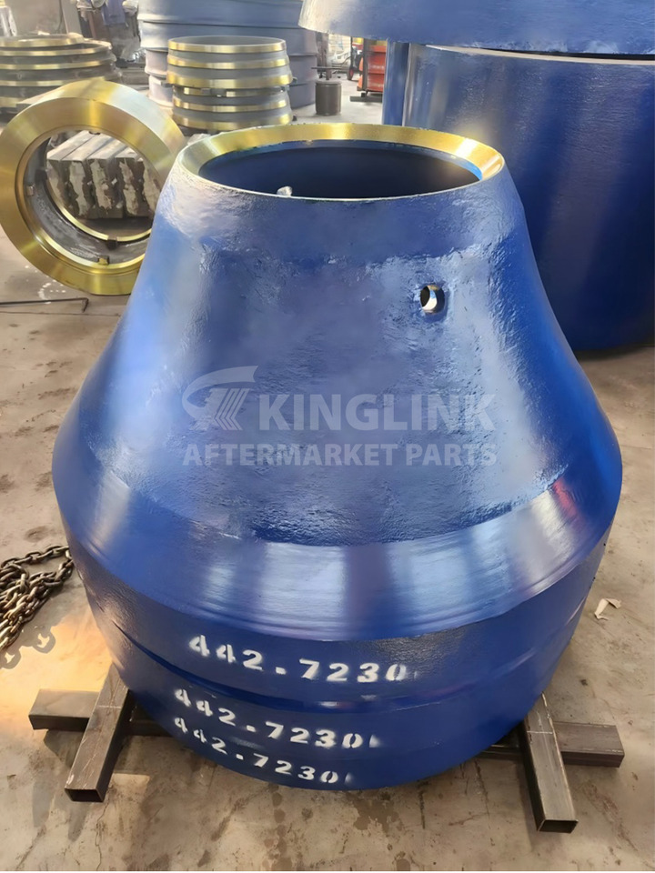 KINGLINK High Manganese Steel Mantle B 442.7230 and Concave Ring 442.8419 For CH440 Cone Crusher - Varuosa - Purusti: pilt 3 KINGLINK High Manganese Steel Mantle B 442.7230 and Concave Ring 442.8419 For CH440 Cone Crusher - Varuosa - Purusti: pilt 3
