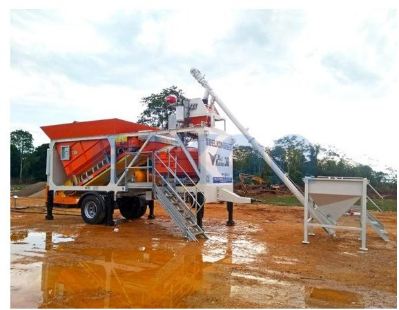 ELKON Mix Master-30 On-Site Concrete Batching Plant - Betoonitehas: pilt 3 ELKON Mix Master-30 On-Site Concrete Batching Plant - Betoonitehas: pilt 3