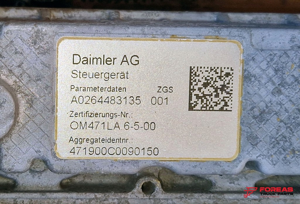 Mootor MERCEDES-BENZ ACTROS OM471 EURO6: pilt 9