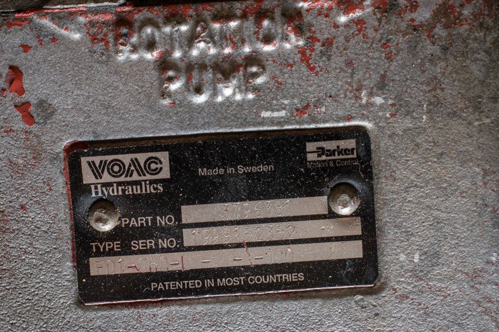VOAC SINGLE ENERGY - 80lt - Hüdrauliline pump - Veoauto: pilt 2 VOAC SINGLE ENERGY - 80lt - Hüdrauliline pump - Veoauto: pilt 2