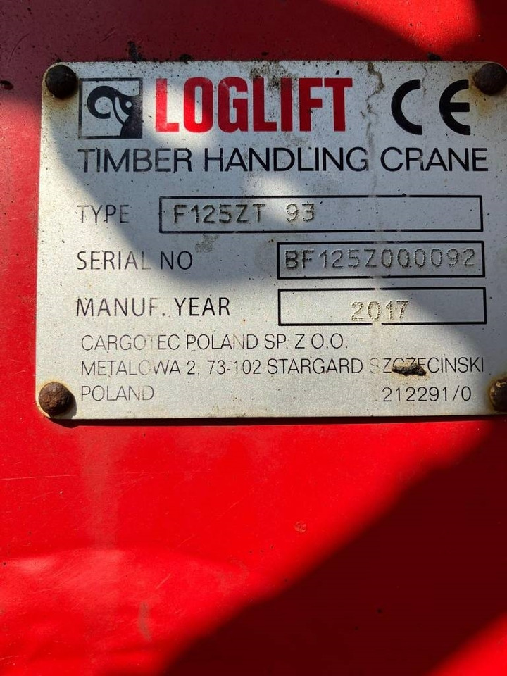 Loglift Timber cranes - Kraana-manipulaator: pilt 1 Loglift Timber cranes - Kraana-manipulaator: pilt 1