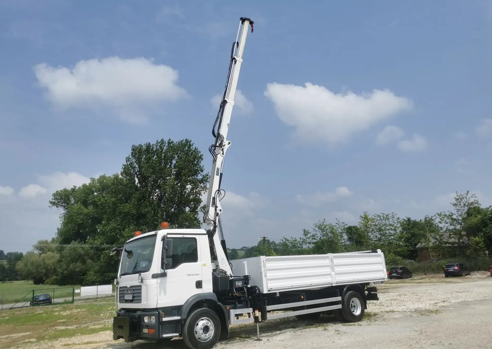 MAN TGM 15.240 Żuraw HDS HIAB + kiper wywrotka + Płyta czołowa Mały przebieg Klima - Kallurauto: pilt 5 MAN TGM 15.240 Żuraw HDS HIAB + kiper wywrotka + Płyta czołowa Mały przebieg Klima - Kallurauto: pilt 5