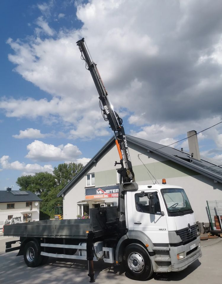 Mercedes-Benz Atego 1823 żuraw HDS Atlas 105.2 koła 315/80R22,5 - Muu seadmestik: pilt 1 Mercedes-Benz Atego 1823 żuraw HDS Atlas 105.2 koła 315/80R22,5 - Muu seadmestik: pilt 1