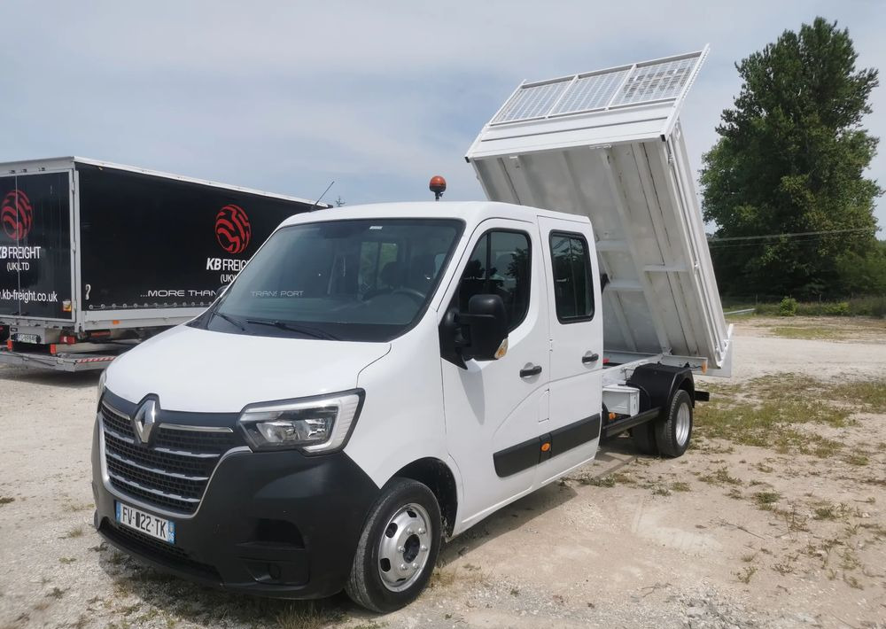 Renault Master 2.3dCi-130KM Brygadówka wywrotka 48.800km przebieg kiper doka Dubel klimatyzacja - Tarbesõiduk kallur: pilt 1 Renault Master 2.3dCi-130KM Brygadówka wywrotka 48.800km przebieg kiper doka Dubel klimatyzacja - Tarbesõiduk kallur: pilt 1