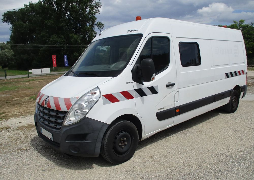 Renault Master L3H2 doka 7-osobowy Dubel 125dCi Brygadówka - Kaubik: pilt 1 Renault Master L3H2 doka 7-osobowy Dubel 125dCi Brygadówka - Kaubik: pilt 1