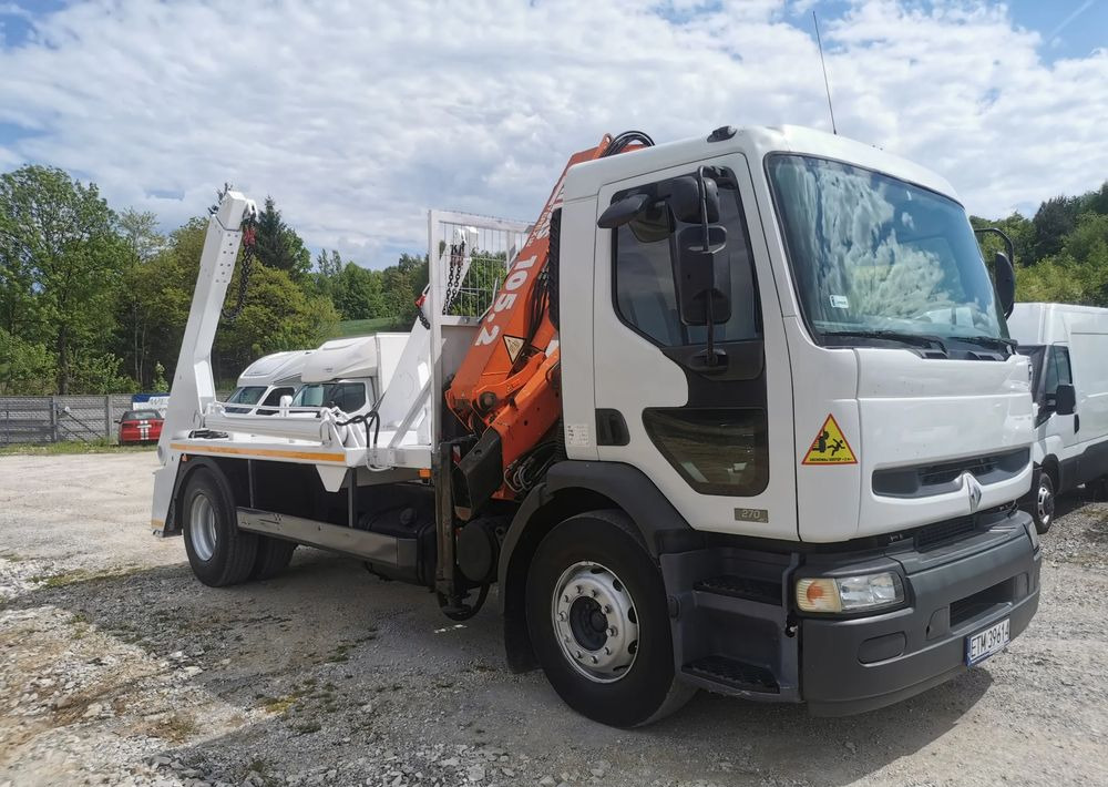 Renault Premium 270DCi + żuraw HDS Atlas 105.2 + Bramowiec MEILLER 12t Kontener - Nöörtõstukiga veoauto: pilt 2 Renault Premium 270DCi + żuraw HDS Atlas 105.2 + Bramowiec MEILLER 12t Kontener - Nöörtõstukiga veoauto: pilt 2