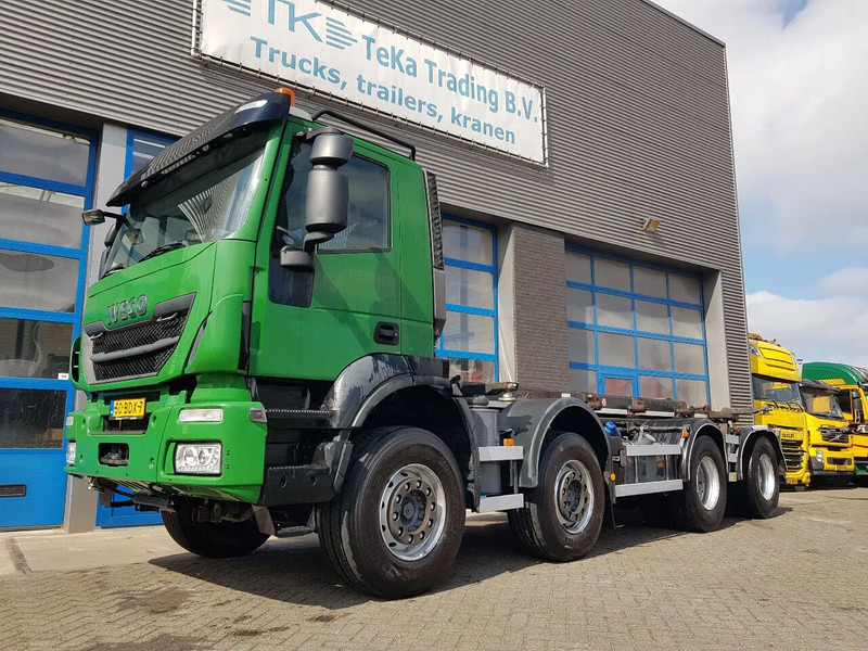 Iveco Stralis 450 8x4 Steel Nieuwe Apk/TÜV 430.000 km kettingsyst 30 t - Konteinerveduk/ Tõstukiga veoauto: pilt 1 Iveco Stralis 450 8x4 Steel Nieuwe Apk/TÜV 430.000 km kettingsyst 30 t - Konteinerveduk/ Tõstukiga veoauto: pilt 1