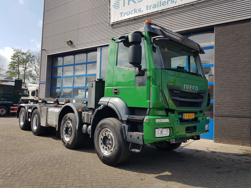 Iveco Stralis 450 8x4 Steel Nieuwe Apk/TÜV 430.000 km kettingsyst 30 ton - Konteinerveduk/ Tõstukiga veoauto: pilt 5 Iveco Stralis 450 8x4 Steel Nieuwe Apk/TÜV 430.000 km kettingsyst 30 ton - Konteinerveduk/ Tõstukiga veoauto: pilt 5