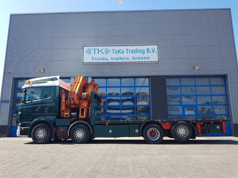 Scania R420 8x2 HIAB 800E-7 Hipro 80 ton/meter Winch Retarder - Madelveok/ Platvormveok: pilt 5 Scania R420 8x2 HIAB 800E-7 Hipro 80 ton/meter Winch Retarder - Madelveok/ Platvormveok: pilt 5
