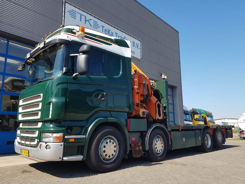 Scania R420 8x2 HIAB 800E-7 Hipro 80 ton/meter Winch Retarder - Kraanaga veoauto: pilt 2 Scania R420 8x2 HIAB 800E-7 Hipro 80 ton/meter Winch Retarder - Kraanaga veoauto: pilt 2