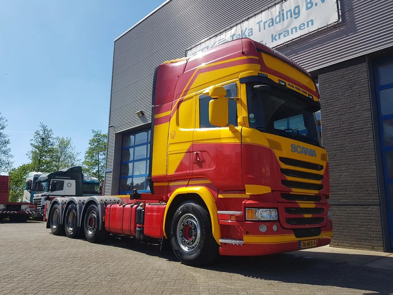 Scania R450 8x2 Topline ADR EX/II, EX/III, FL en AT SCR only - Konteinerveduk/ Tõstukiga veoauto: pilt 5 Scania R450 8x2 Topline ADR EX/II, EX/III, FL en AT SCR only - Konteinerveduk/ Tõstukiga veoauto: pilt 5