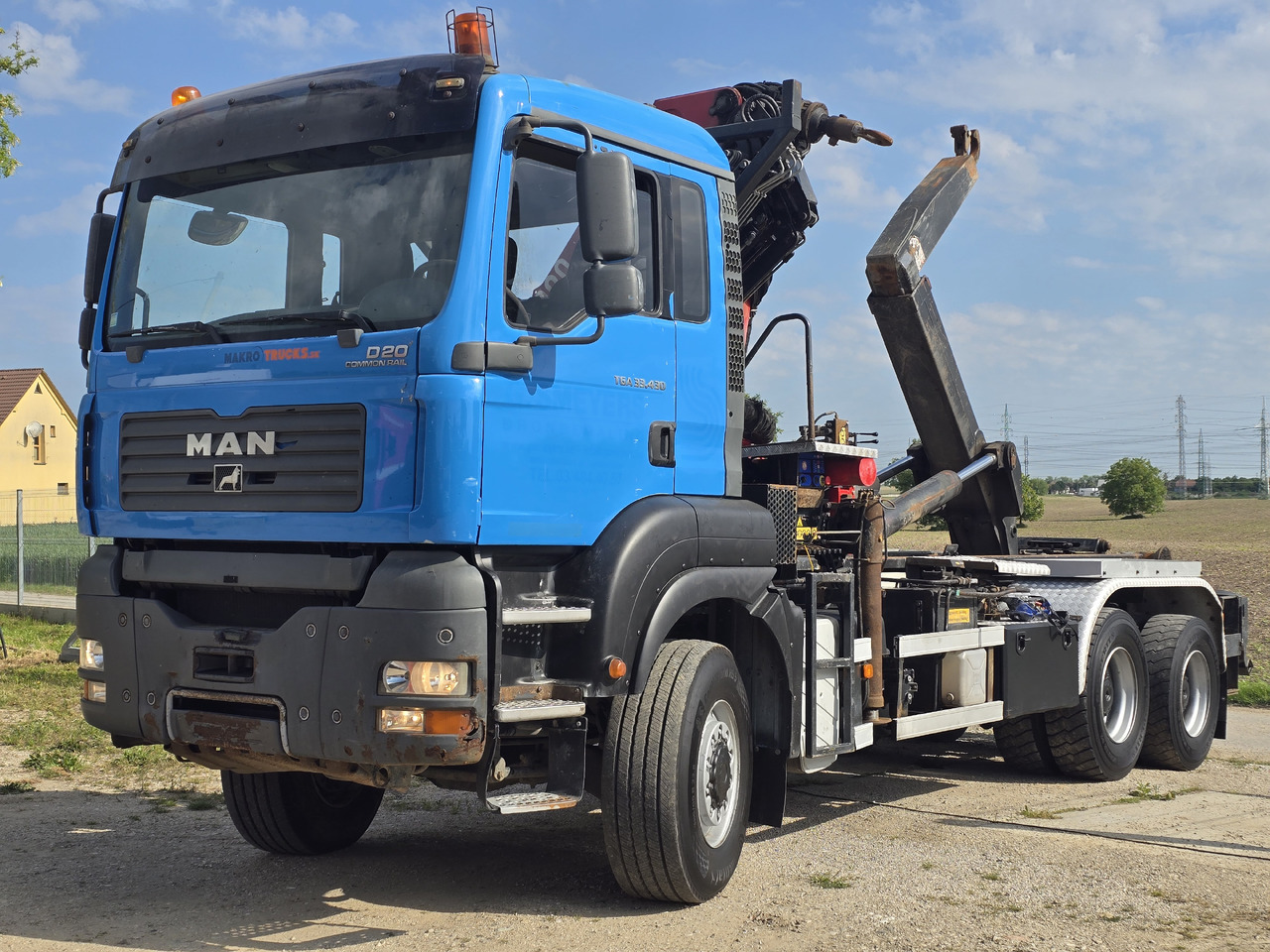MAN TGA 33.430 6X6 / HMF 1823 K3+REM.CON./ HOOK SYSTEM - Konkstõstukiga veoauto, Kraanaga veoauto: pilt 4 MAN TGA 33.430 6X6 / HMF 1823 K3+REM.CON./ HOOK SYSTEM - Konkstõstukiga veoauto, Kraanaga veoauto: pilt 4