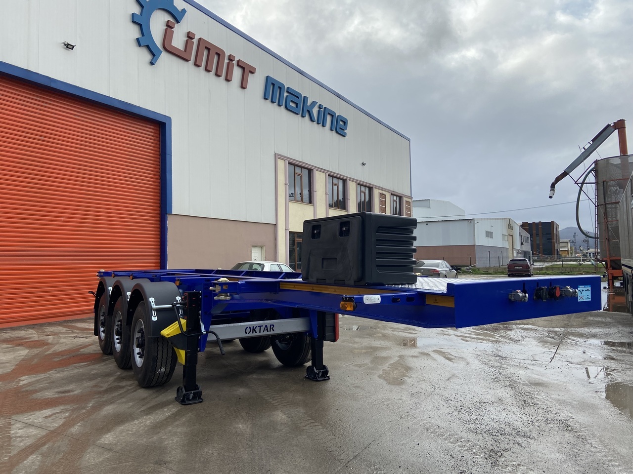 OKTAR ADR CONTAINER TRAILER 20 FEET 2023 - Konteinerveduk/ Tõstukiga poolhaagis: pilt 1 OKTAR ADR CONTAINER TRAILER 20 FEET 2023 - Konteinerveduk/ Tõstukiga poolhaagis: pilt 1