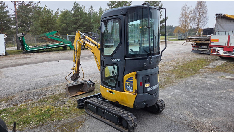 Komatsu PC14R - Miniekskavaator: pilt 4 Komatsu PC14R - Miniekskavaator: pilt 4
