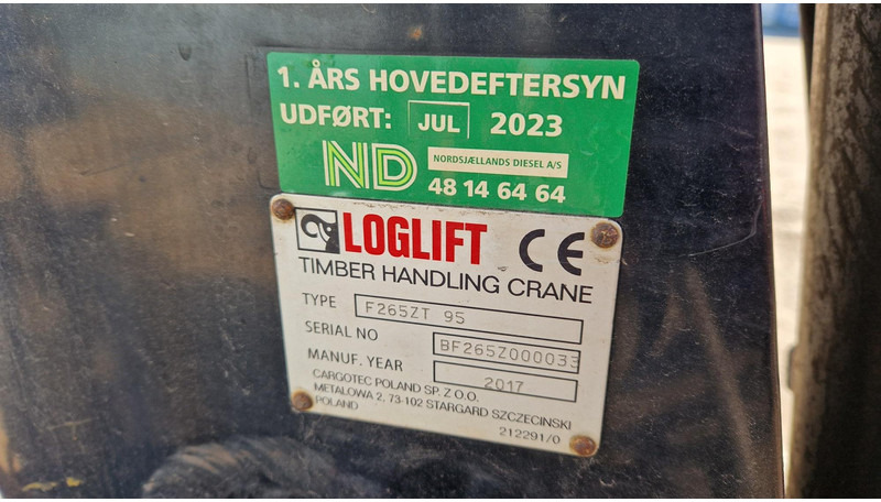 Loglift F265ZT 95 - Kraana-manipulaator - Veoauto: pilt 5 Loglift F265ZT 95 - Kraana-manipulaator - Veoauto: pilt 5