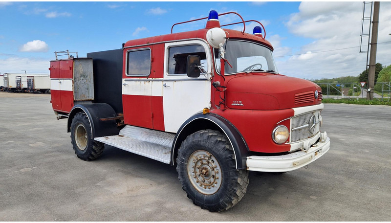 Mercedes-Benz 1113 4X4 new tank - Tuletõrjeauto: pilt 2 Mercedes-Benz 1113 4X4 new tank - Tuletõrjeauto: pilt 2
