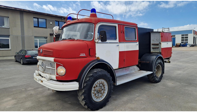 Mercedes-Benz 1113 4X4 new tank - Tuletõrjeauto: pilt 1 Mercedes-Benz 1113 4X4 new tank - Tuletõrjeauto: pilt 1