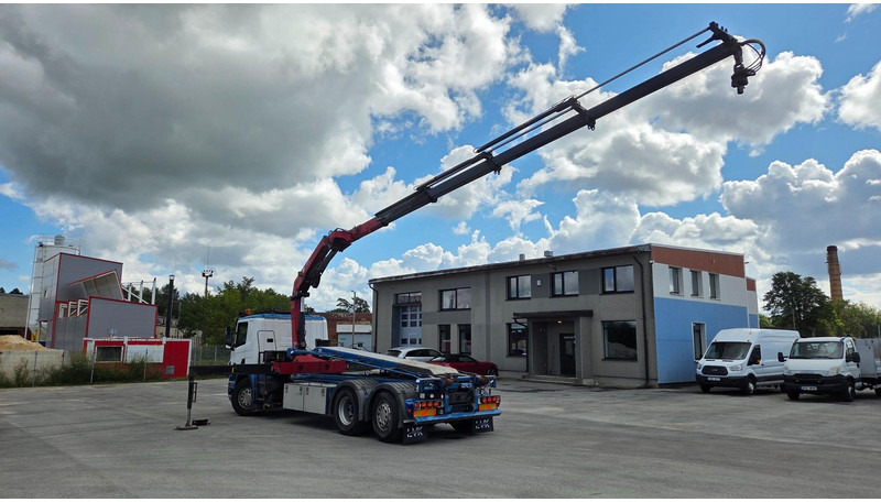 Scania P360 6X2*4 HMF 1720K4 EURO6 - Veoauto - kaablisüsteem, Kraanaga veoauto: pilt 4 Scania P360 6X2*4 HMF 1720K4 EURO6 - Veoauto - kaablisüsteem, Kraanaga veoauto: pilt 4