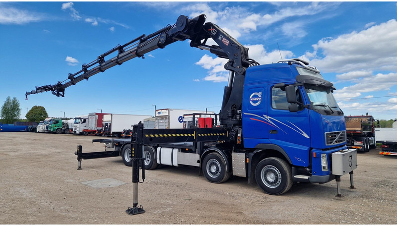 Volvo FH480 8X4 HIAB 800E-6 HiPro + JIB170X5 - Madelveok/ Platvormveok, Kraanaga veoauto: pilt 2 Volvo FH480 8X4 HIAB 800E-6 HiPro + JIB170X5 - Madelveok/ Platvormveok, Kraanaga veoauto: pilt 2