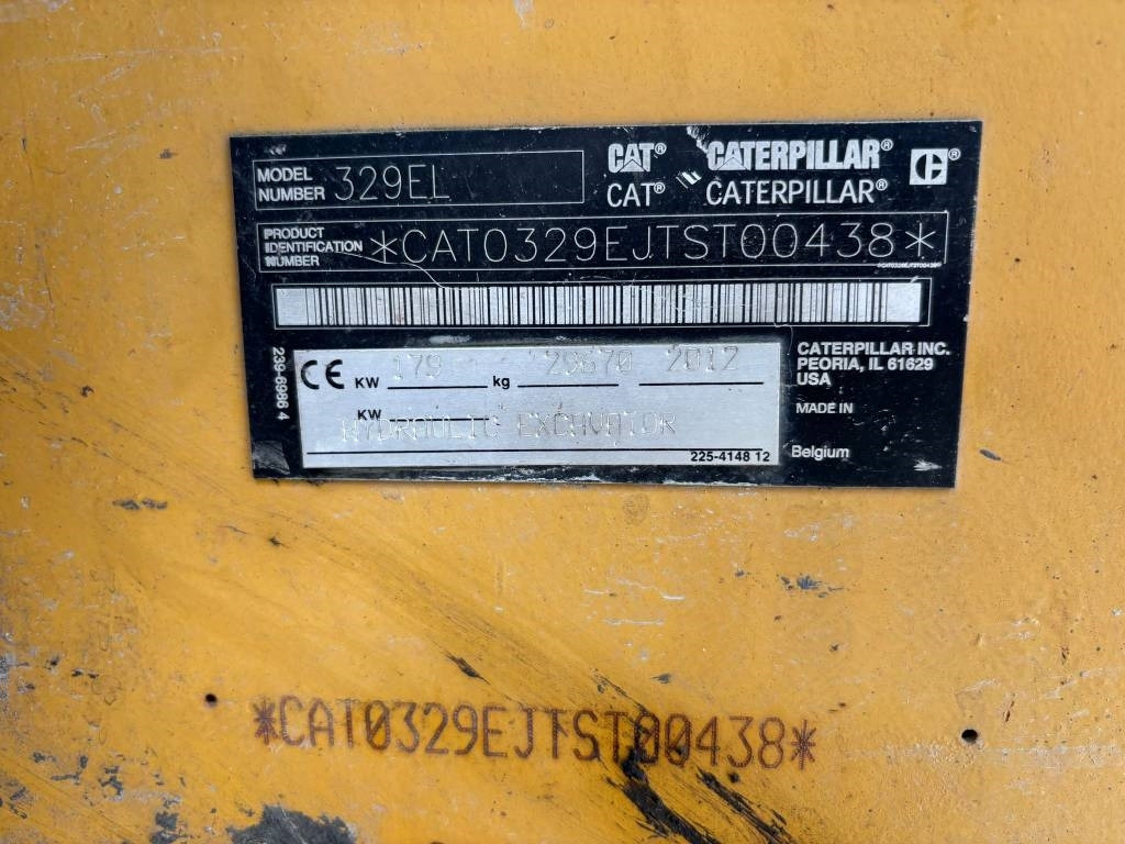 CAT 329 EL (epiroc hammer included/under preparation) - Lintekskavaator: pilt 2 CAT 329 EL (epiroc hammer included/under preparation) - Lintekskavaator: pilt 2