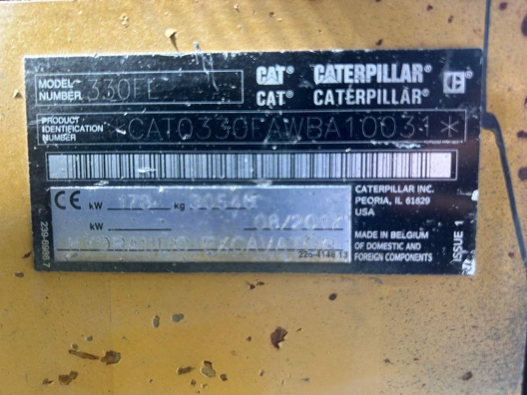 CAT 330 FL (Under Preparation) - Lintekskavaator: pilt 3 CAT 330 FL (Under Preparation) - Lintekskavaator: pilt 3