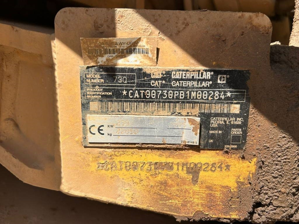 CAT 730 (Under Preparation) - Liigendkallur: pilt 2 CAT 730 (Under Preparation) - Liigendkallur: pilt 2