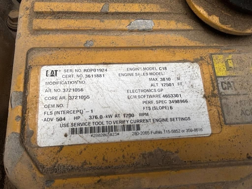 CAT 745 C  liising CAT 745 C: pilt 17 CAT 745 C  liising CAT 745 C: pilt 17