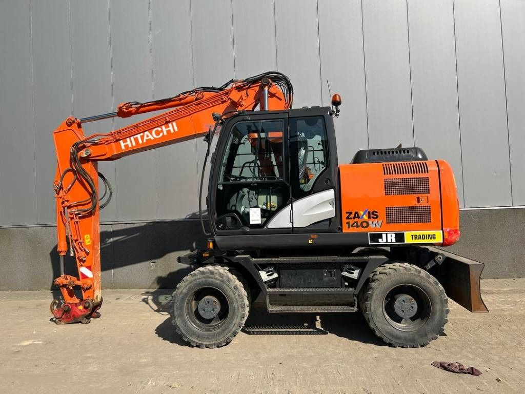 Hitachi ZX 140 W-5B  - Ratastel ekskavaator: pilt 1 Hitachi ZX 140 W-5B  - Ratastel ekskavaator: pilt 1