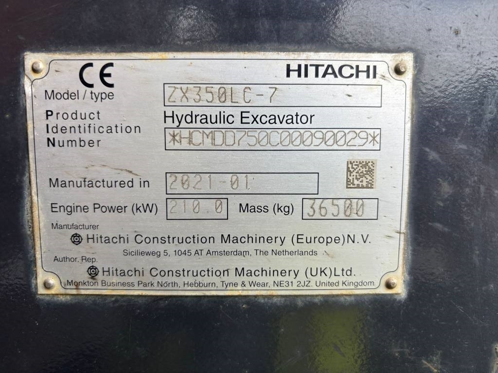 Hitachi ZX 350 LC-7 (Under Preparation) - Lintekskavaator: pilt 2 Hitachi ZX 350 LC-7 (Under Preparation) - Lintekskavaator: pilt 2