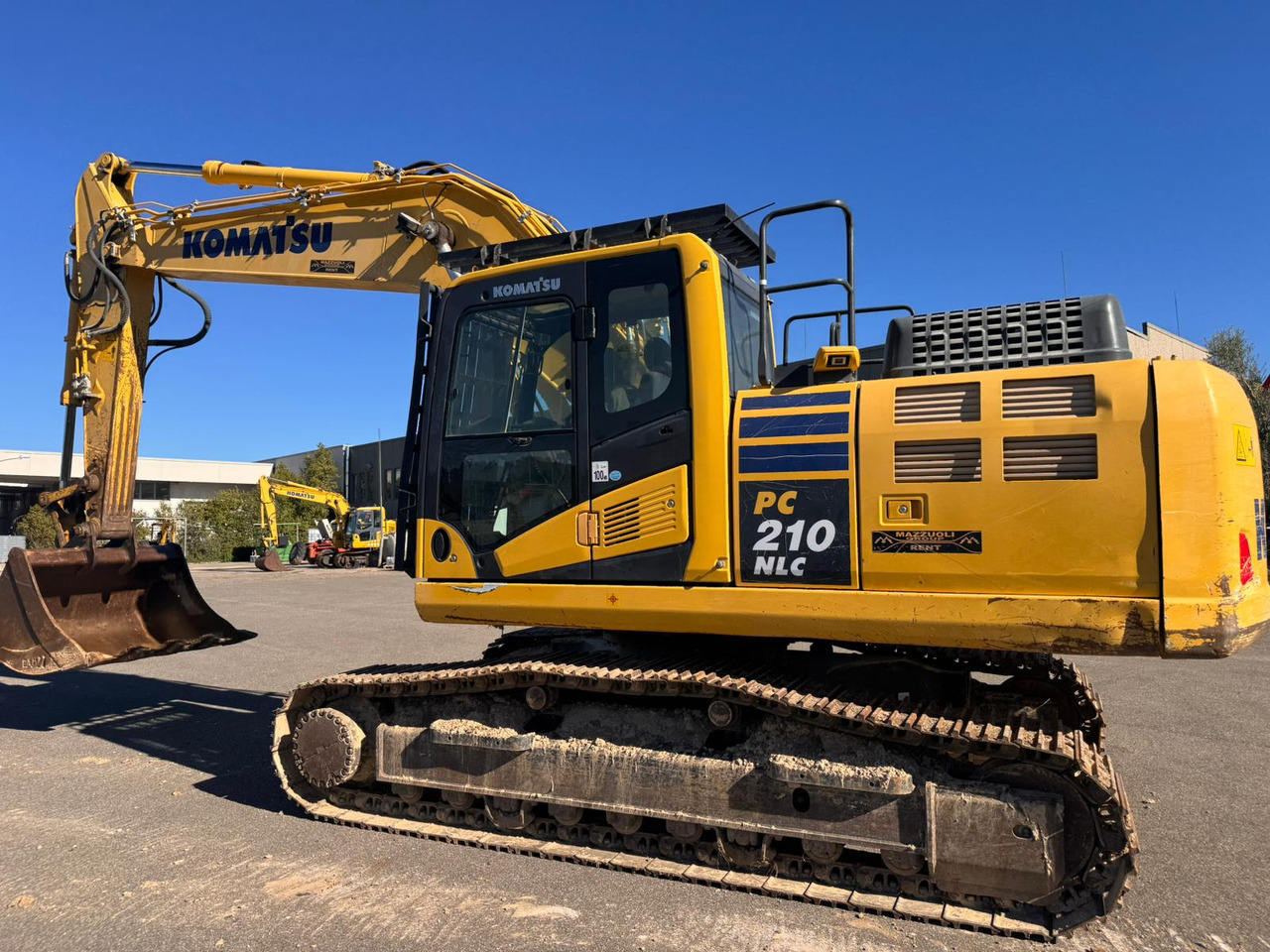 KOMATSU PC210 NLC-11 - Miniekskavaator: pilt 2 KOMATSU PC210 NLC-11 - Miniekskavaator: pilt 2