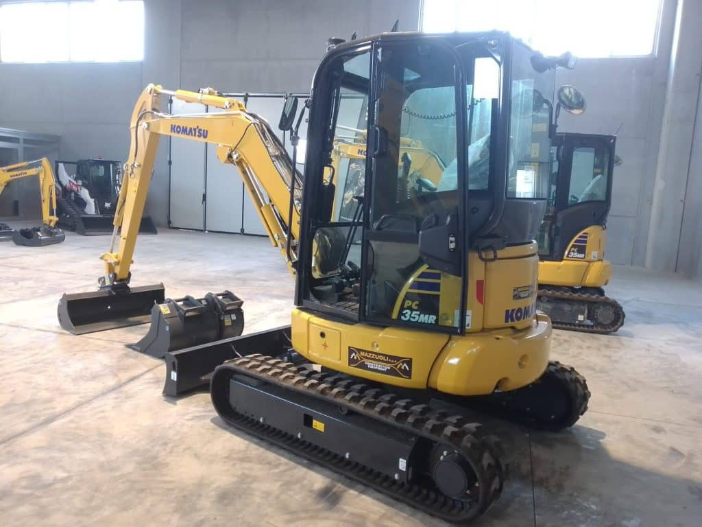 KOMATSU PC35MR-5 - Miniekskavaator: pilt 4 KOMATSU PC35MR-5 - Miniekskavaator: pilt 4