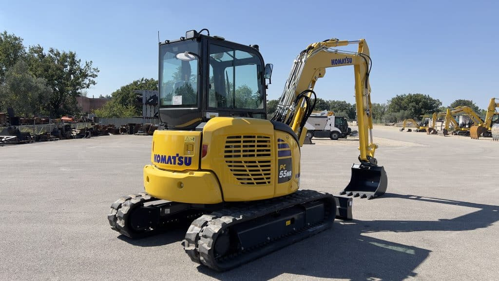 Komatsu PC55MR-5 - Miniekskavaator: pilt 5 Komatsu PC55MR-5 - Miniekskavaator: pilt 5