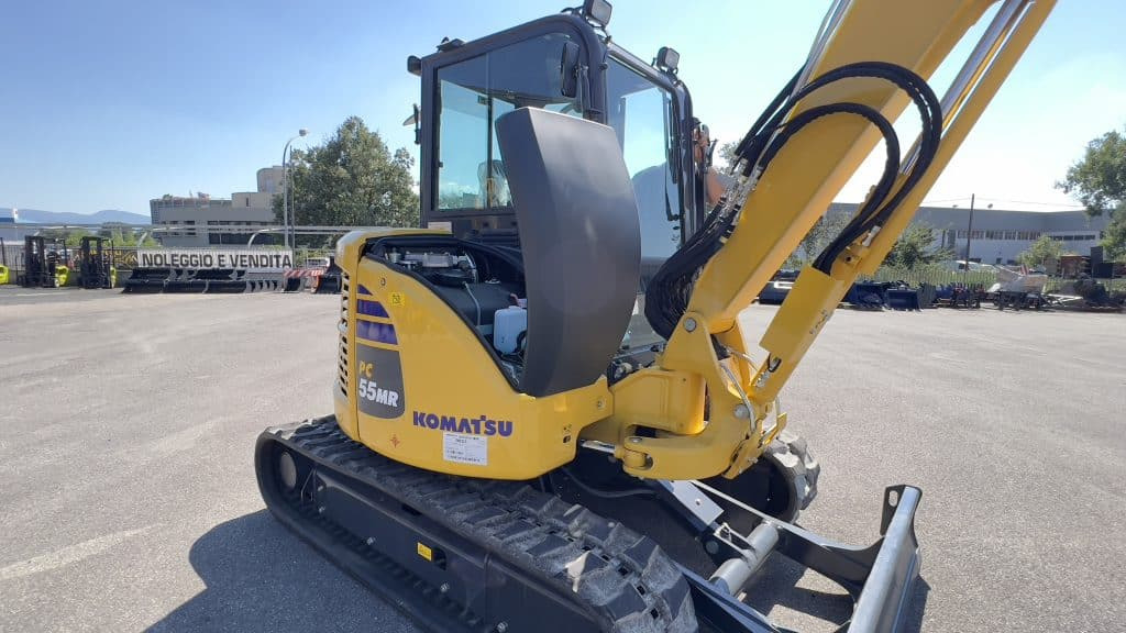 Komatsu PC55MR-5 - Miniekskavaator: pilt 2 Komatsu PC55MR-5 - Miniekskavaator: pilt 2
