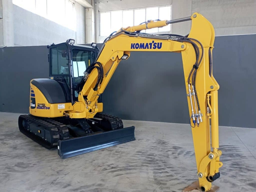Komatsu PC58MR-5E0 - Miniekskavaator: pilt 4 Komatsu PC58MR-5E0 - Miniekskavaator: pilt 4