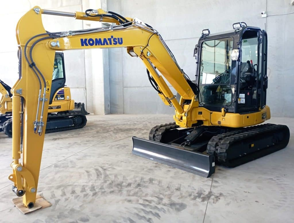 Komatsu PC58MR-5E0 - Miniekskavaator: pilt 1 Komatsu PC58MR-5E0 - Miniekskavaator: pilt 1