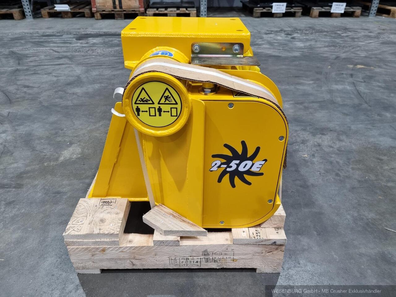 GYRUstar Sieblöffel, Separator Gyru-Star 2-50E für Bagger 1 - 2,0 t - Sorteerimiskopp - Miniekskavaator: pilt 4 GYRUstar Sieblöffel, Separator Gyru-Star 2-50E für Bagger 1 - 2,0 t - Sorteerimiskopp - Miniekskavaator: pilt 4